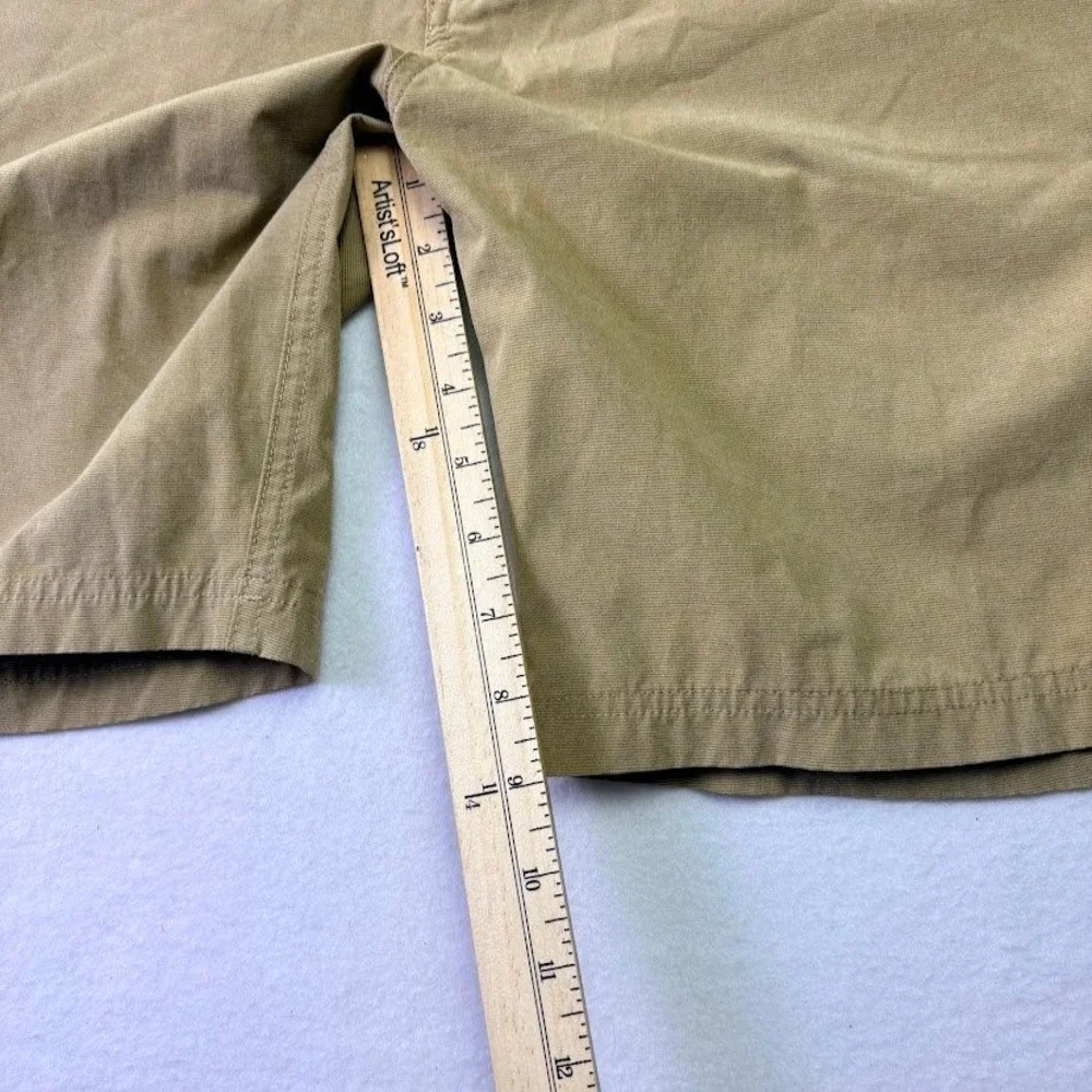 Orvis Performance Shorts Mens 38 Tan Good Hiking Utility Tool Pocket - Picture 2 of 9